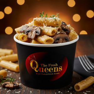 Fresh Pasta with Truffle Mushrooms Sauce