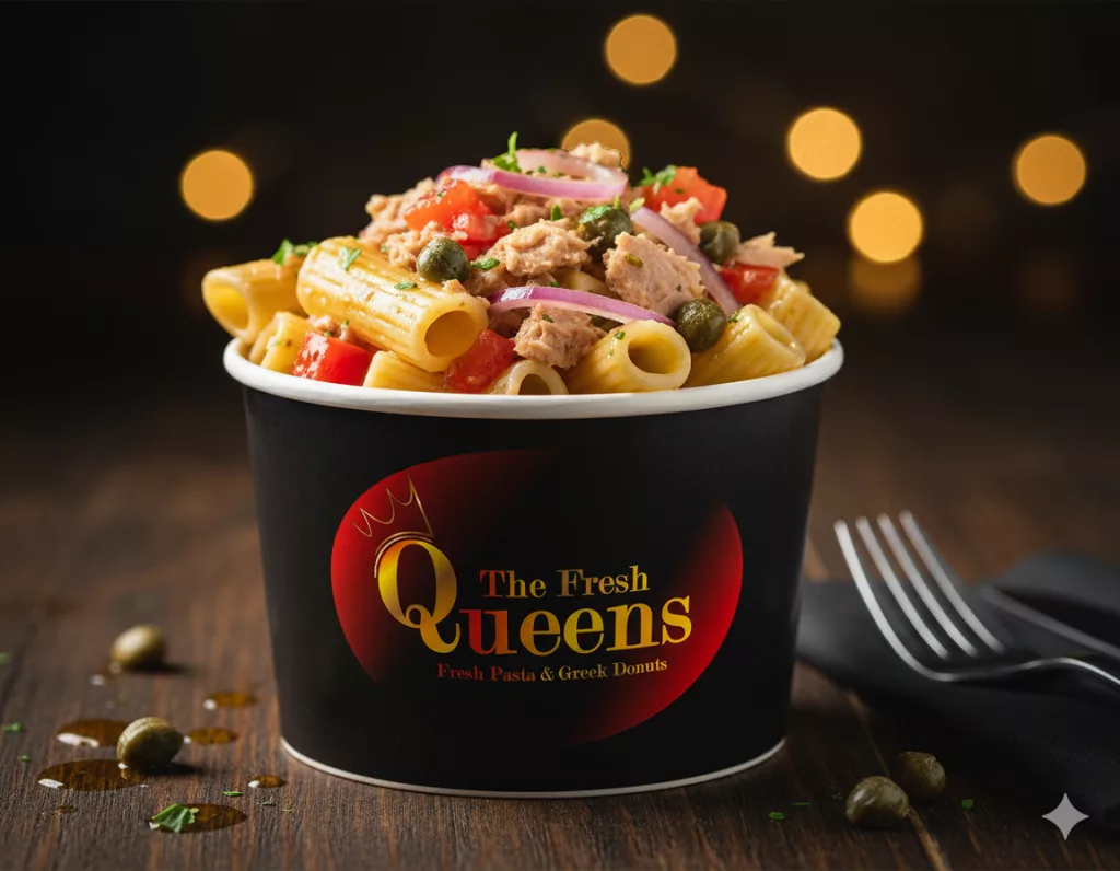 fresh pasta with tuna fish sauce