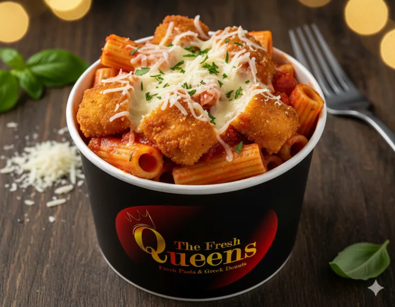 chicken parmesan rigatoni